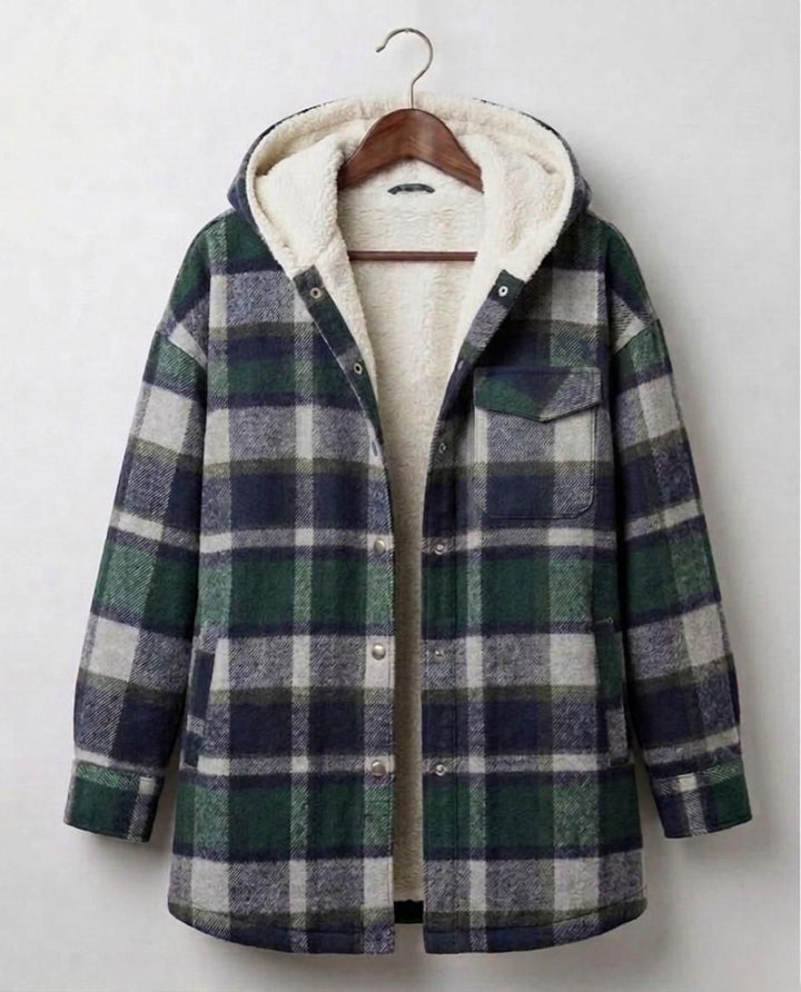 Piper™ | Hooded Flannel Shacket — Final Edit